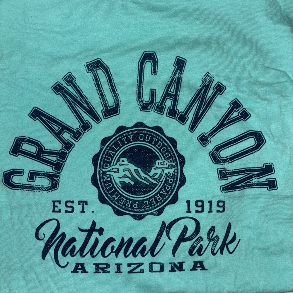 Delta Pro Weight Seagram Green Grand Canyon Souvenir Shirt